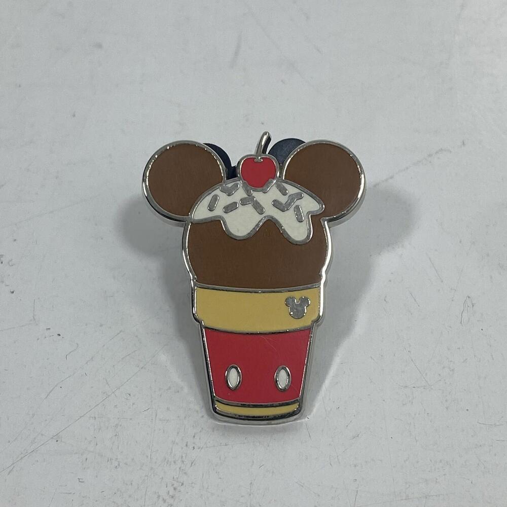 Walt Disney World Hidden Mickey Ice Cream Cone. Disney Pin